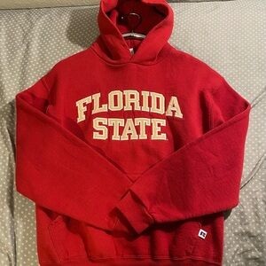 Russell Athletic Red Florida State Hoodie